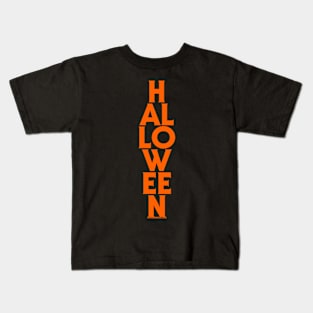 Halloween (stacked) Kids T-Shirt